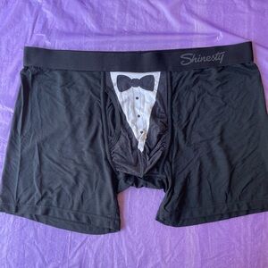 Black Tuxedo Boxer Briefs